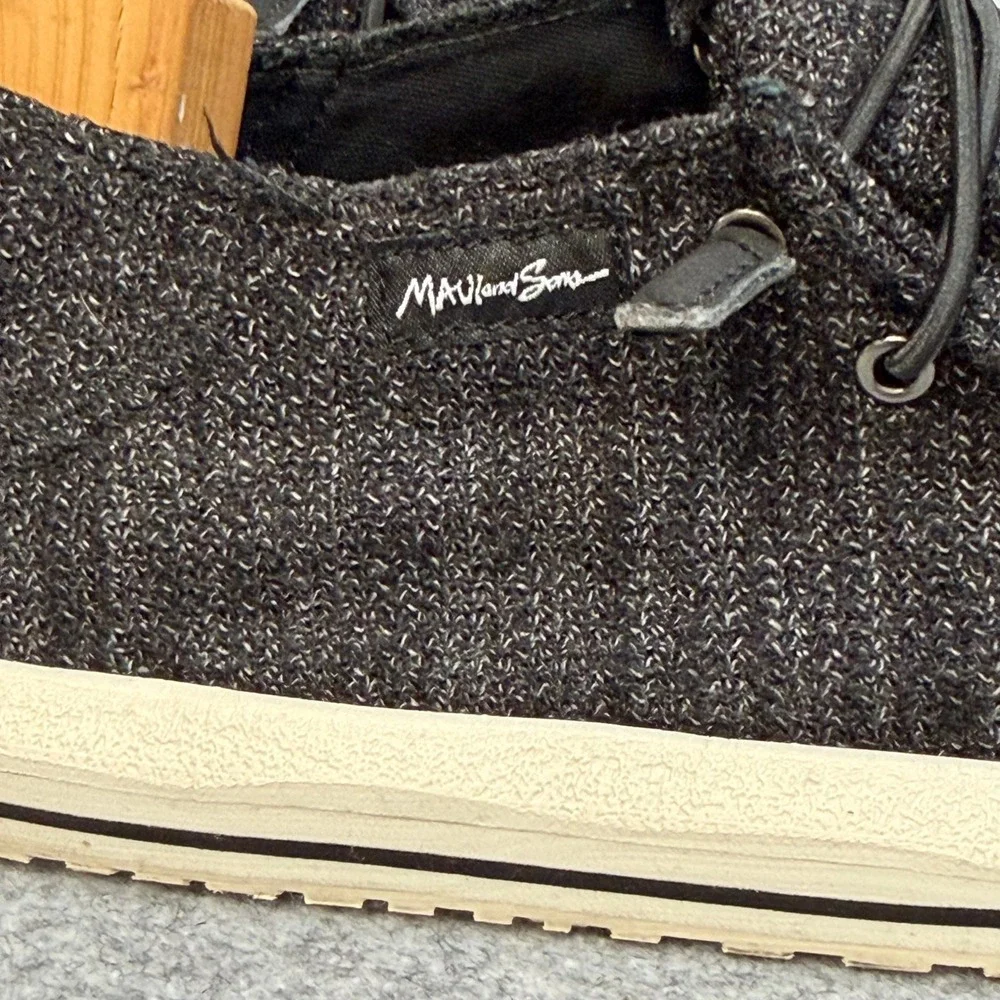 Maui and Sons Mens MNMS23AC004 Slip On Loafers Charcoal Grey Size 11